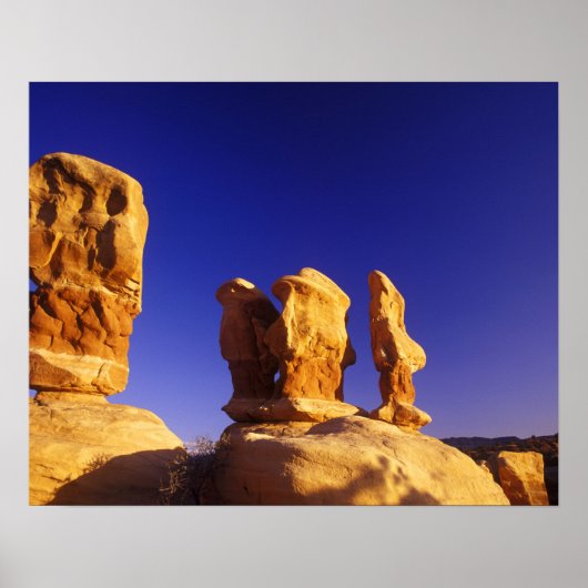 Devils Garden in Grand Staircase Escalante 2 Poster (Voorkant)