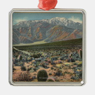 Devil's Garden Uitzicht van Mt. San Jacinto # 1 Metalen Ornament