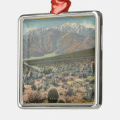 Devil's Garden Uitzicht van Mt. San Jacinto # 1 Metalen Ornament (Links)