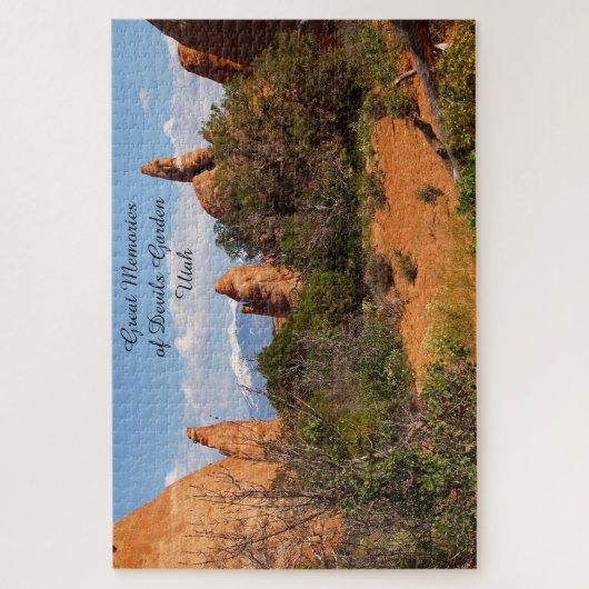 Devils Garden Utah Jigzaag Puzzle Legpuzzel (Verticaal)