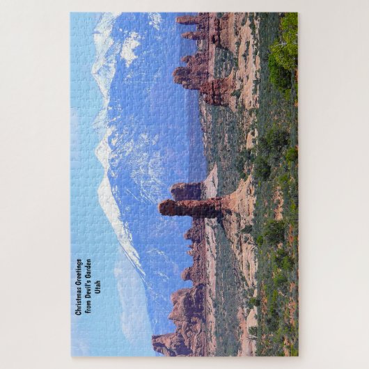 Devil's Garden Utah. Jigzaag Puzzle Legpuzzel (Verticaal)