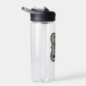 Devil's Gin Halloween Spooky Drinken Label Waterfles (Rechts)