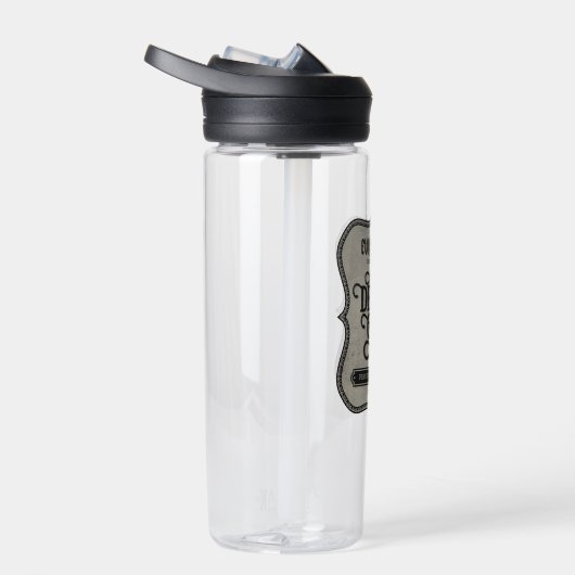 Devil's Gin Halloween Spooky Drinken Label Waterfles (Rechts)