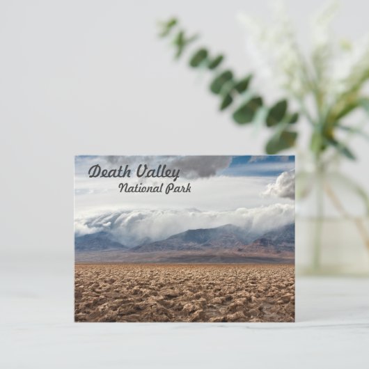 Devils Golf Course in Death Valley Briefkaart (Staand voorkant)