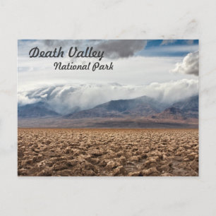 Devils Golf Course in Death Valley Briefkaart