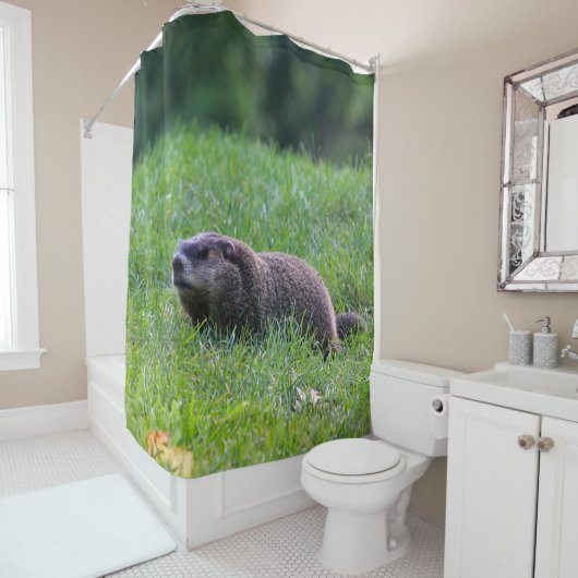 Devils Hole Digger Douchegordijn (In situ)