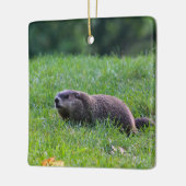 Devil's Hole Digger Keramisch Ornament (Links)