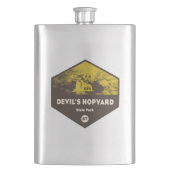 Devil's Hopyard State Park, Connecticut Flacon (Voorkant)