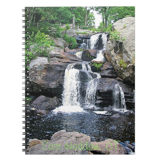 Devil's Hopyard Waterfall Notitieboek (Voorkant)