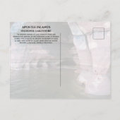 Devils Island Zee Caves, Apostle Islands, WI Briefkaart (Achterkant)
