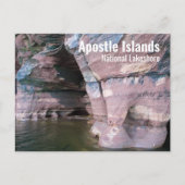 Devils Island Zee Caves, Apostle Islands, WI Briefkaart (Voorkant)