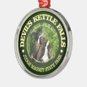 Devil's Kettle Herfsten Metalen Ornament (Links)