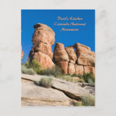 Devil's Kitchen, Colorado National Mnt. Briefkaart (Voorkant)