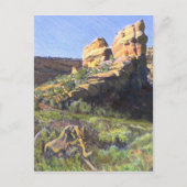 Devil's Kitchen Gekleurde Potloodtekening Briefkaart (Voorkant)