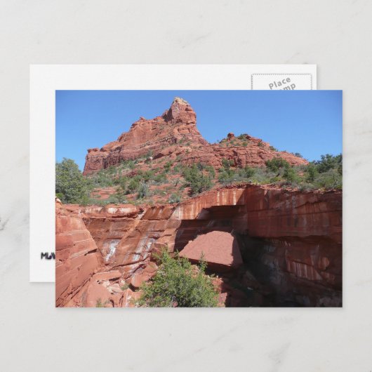 Devil's Kitchen in Sedona Arizona Briefkaart (Voorkant / Achterkant)