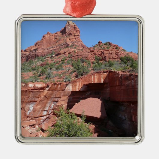 Devil's Kitchen in Sedona Arizona Metalen Ornament (Voorkant)