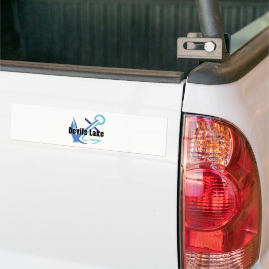 Devils Lake Anchor Bumpersticker (Op Truck)