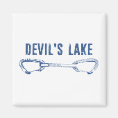 Devil's Lake Climbing Quickdraw Magneet (Voorkant)