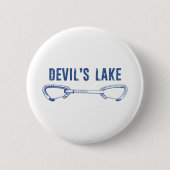Devil's Lake Climbing Quickdraw Ronde Button 5,7 Cm (Voorkant)