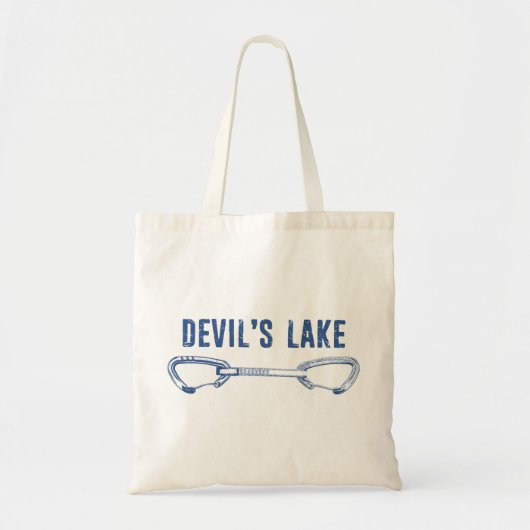 Devil's Lake Climbing Quickdraw Tote Bag (Voorkant)