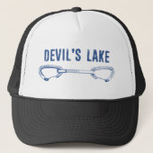 Devil's Lake Climbing Quickdraw Trucker Pet (Voorkant)