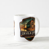 Devils Lake, North Dakota |  Koffiemok (Voorkant rechts)