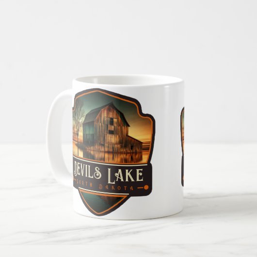 Devils Lake, North Dakota | Koffiemok (Voorkant links)