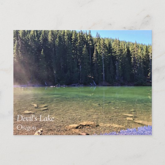 Devil's Lake, OR Briefkaart (Voorkant)