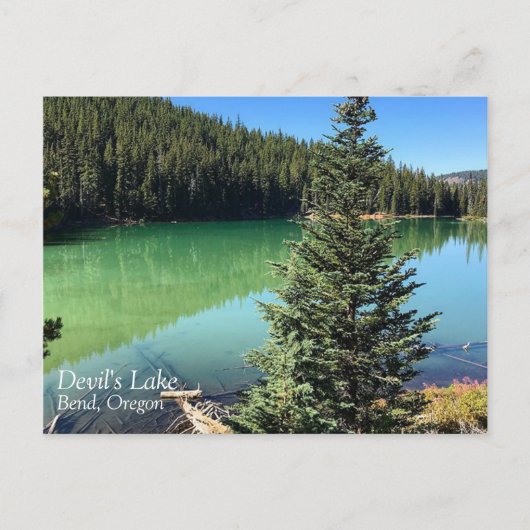 Devil's Lake, OR Briefkaart (Voorkant)
