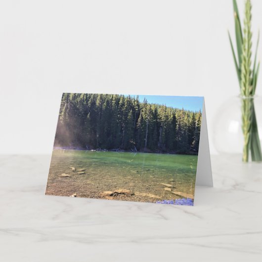 Devil's Lake, OR Kaart (Voorkant)