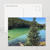 Devil's Lake, Oregon Briefkaart (Voorkant / Achterkant)