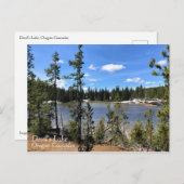 Devil's Lake, Oregon Briefkaart (Voorkant / Achterkant)