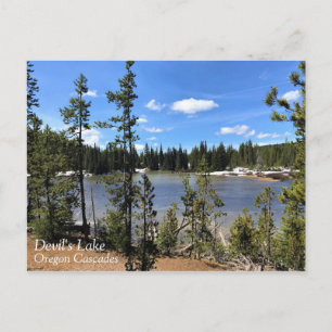 Devil's Lake, Oregon Briefkaart