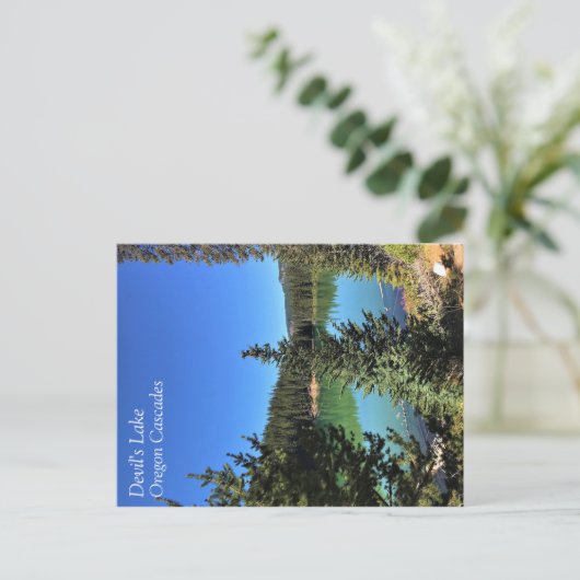 Devil's Lake, Oregon Briefkaart (Staand voorkant)