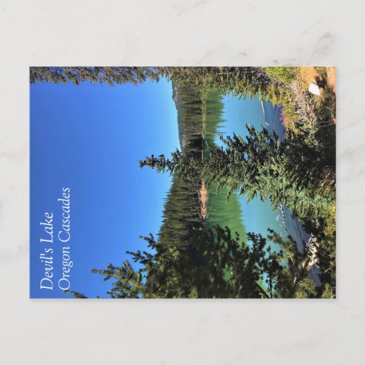 Devil's Lake, Oregon Briefkaart (Voorkant)