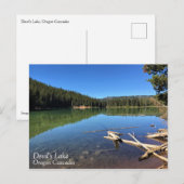 Devil's Lake, Oregon Briefkaart (Voorkant / Achterkant)