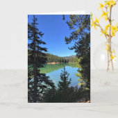 Devil's Lake, Oregon Kaart (Gele Bloem)