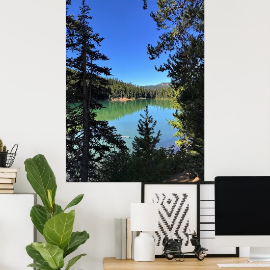 Devil's Lake, Oregon Poster (Thuiskantoor)
