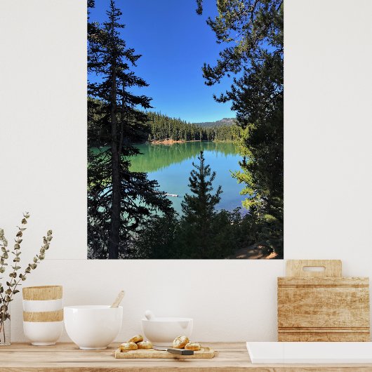 Devil's Lake, Oregon Poster (Keuken)