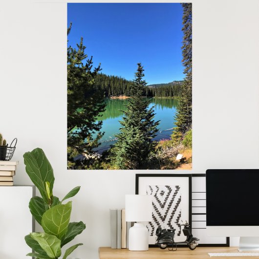Devil's Lake, Oregon Poster (Thuiskantoor)