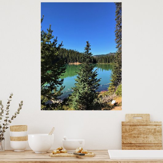 Devil's Lake, Oregon Poster (Keuken)