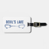 Devil's Lake Rock Climate Bagagelabel (Voorkant horizontaal)