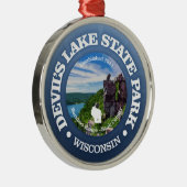 Devils Lake SP Metalen Ornament (Rechts)