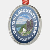 Devils Lake SP Metalen Ornament (Links)