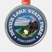 Devils Lake SP Metalen Ornament (Voorkant)