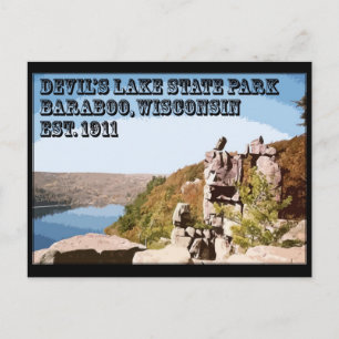 Devil's Lake State Park Briefkaart