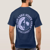 Devil's Lake State Park (klimmen) T-shirt (Achterkant)