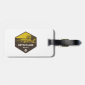 Devil's Lake State Park Wisconsin Bagagelabel (Achterkant horizontaal)