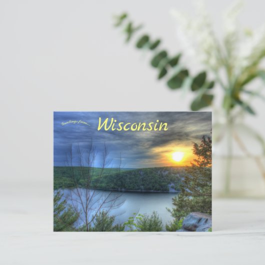 Devil's Lake State Park Wisconsin Briefkaart (Staand voorkant)