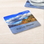 Devil's Lake, Wisconsin Kartonnen Onderzetters (Schuin)